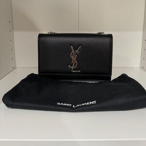 Saint Laurent Black Small Kate Bag